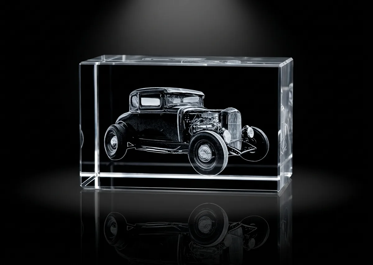 The '32 Hot Rod — From our studio — automotive commission · Landscape block