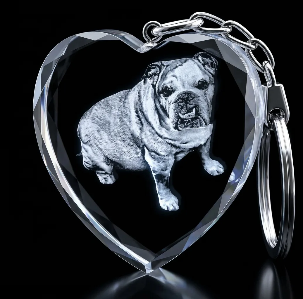Heart Keychain Concept — AI concept render — Heart Keychain · 35 × 35 × 12 mm